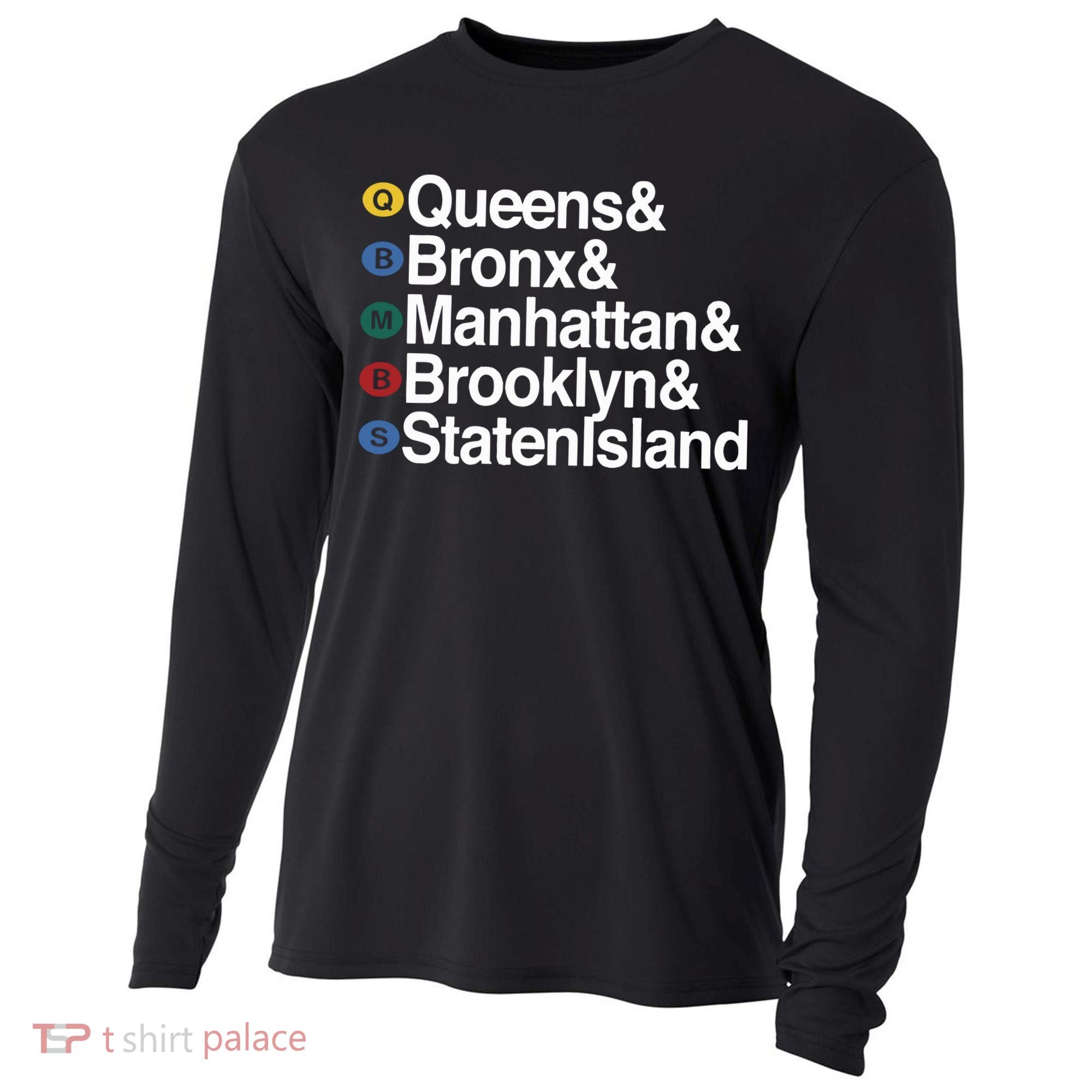 New York 5 Boroughs Cooling Performance Long Sleeve Crew
