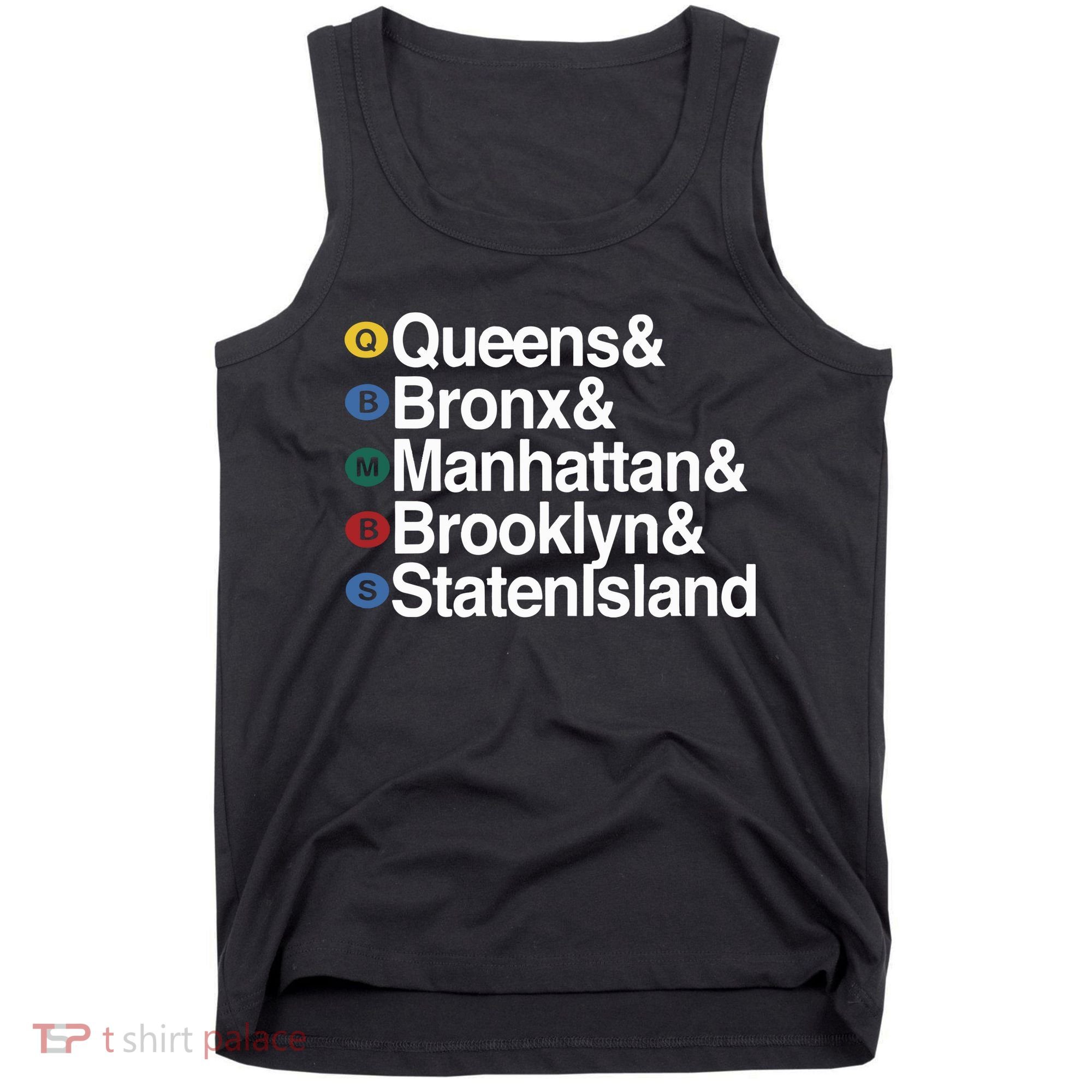 New York 5 Boroughs Tank Top