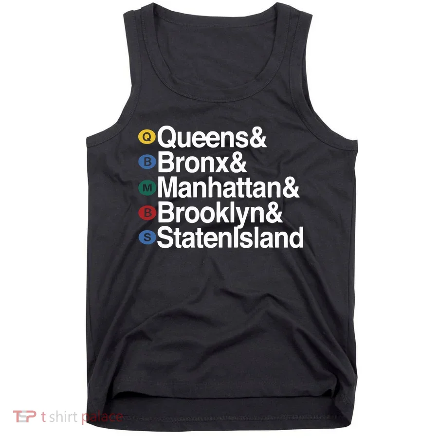 New York 5 Boroughs Tank Top