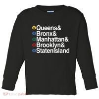 New York 5 Boroughs Toddler Long Sleeve Shirt thumb 0