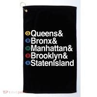 New York 5 Boroughs Golf Towel thumb 0