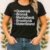 New York 5 Boroughs Women's T-Shirt thumb 2
