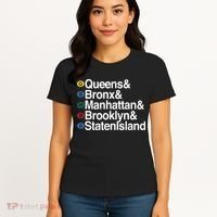 New York 5 Boroughs Women's T-Shirt thumb 4
