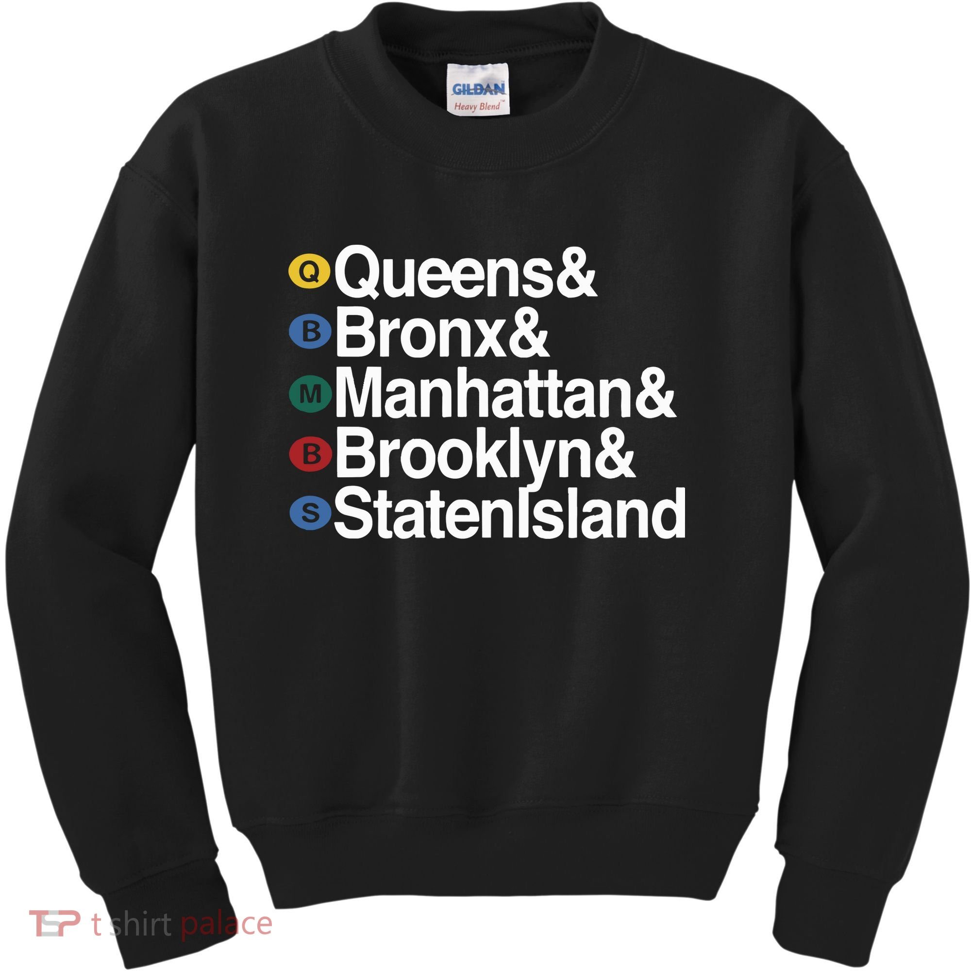 New York 5 Boroughs Kids Sweatshirt