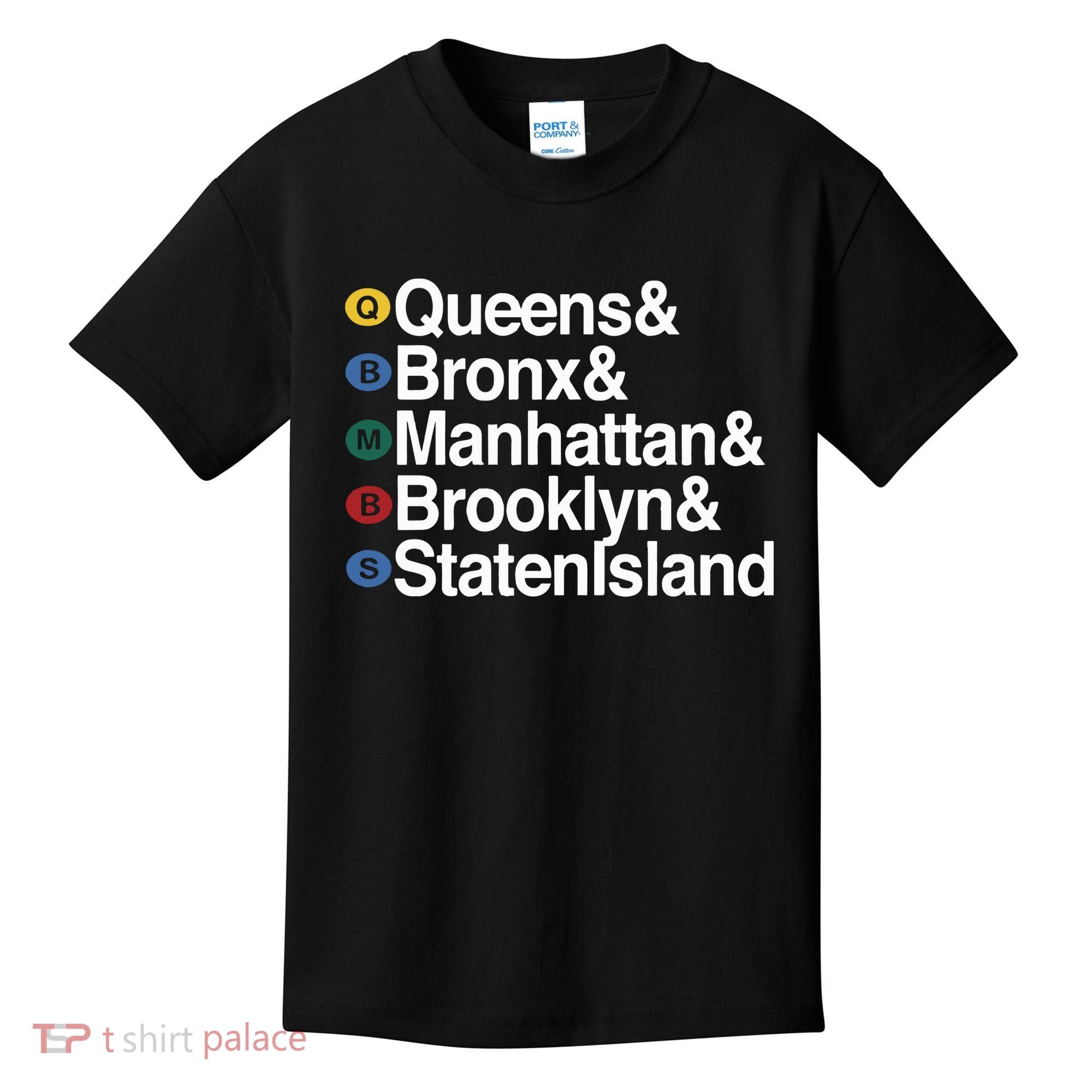 New York 5 Boroughs Kids T-Shirt