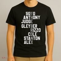 New York Baseball Player Name T-Shirt thumb 3