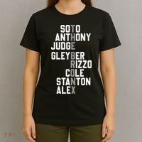 New York Baseball Player Name T-Shirt thumb 4