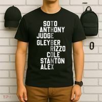 New York Baseball Player Name T-Shirt thumb 6
