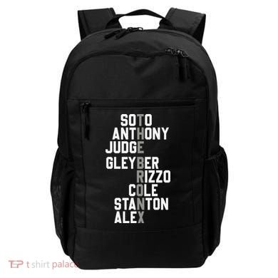 New York Baseball Player Name Backpack