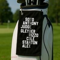 New York Baseball Player Name Golf Towel thumb 2