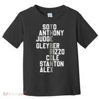 New York Baseball Player Name Toddler T-Shirt thumb 0