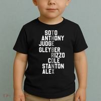 New York Baseball Player Name Toddler T-Shirt thumb 2