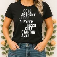 New York Baseball Player Name Women's T-Shirt thumb 2