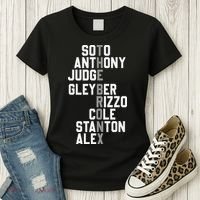 New York Baseball Player Name Women's T-Shirt thumb 3