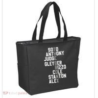 New York Baseball Player Name Tote Bag thumb 2