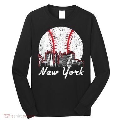 New York Baseball NY Long Sleeve Shirt
