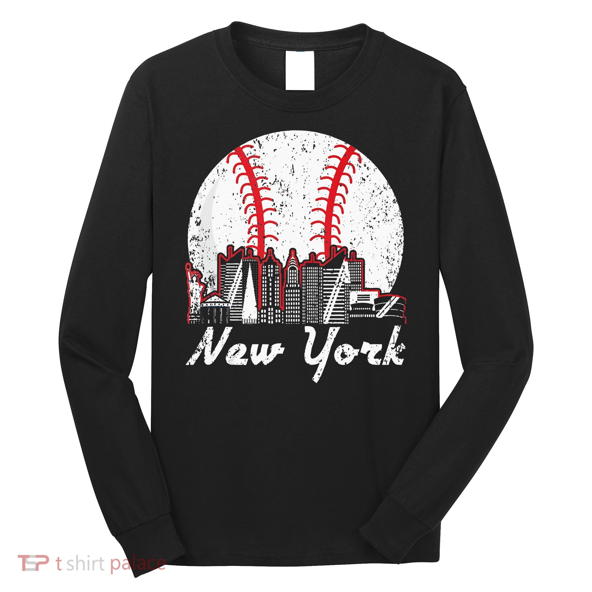 New York Baseball NY Long Sleeve Shirt
