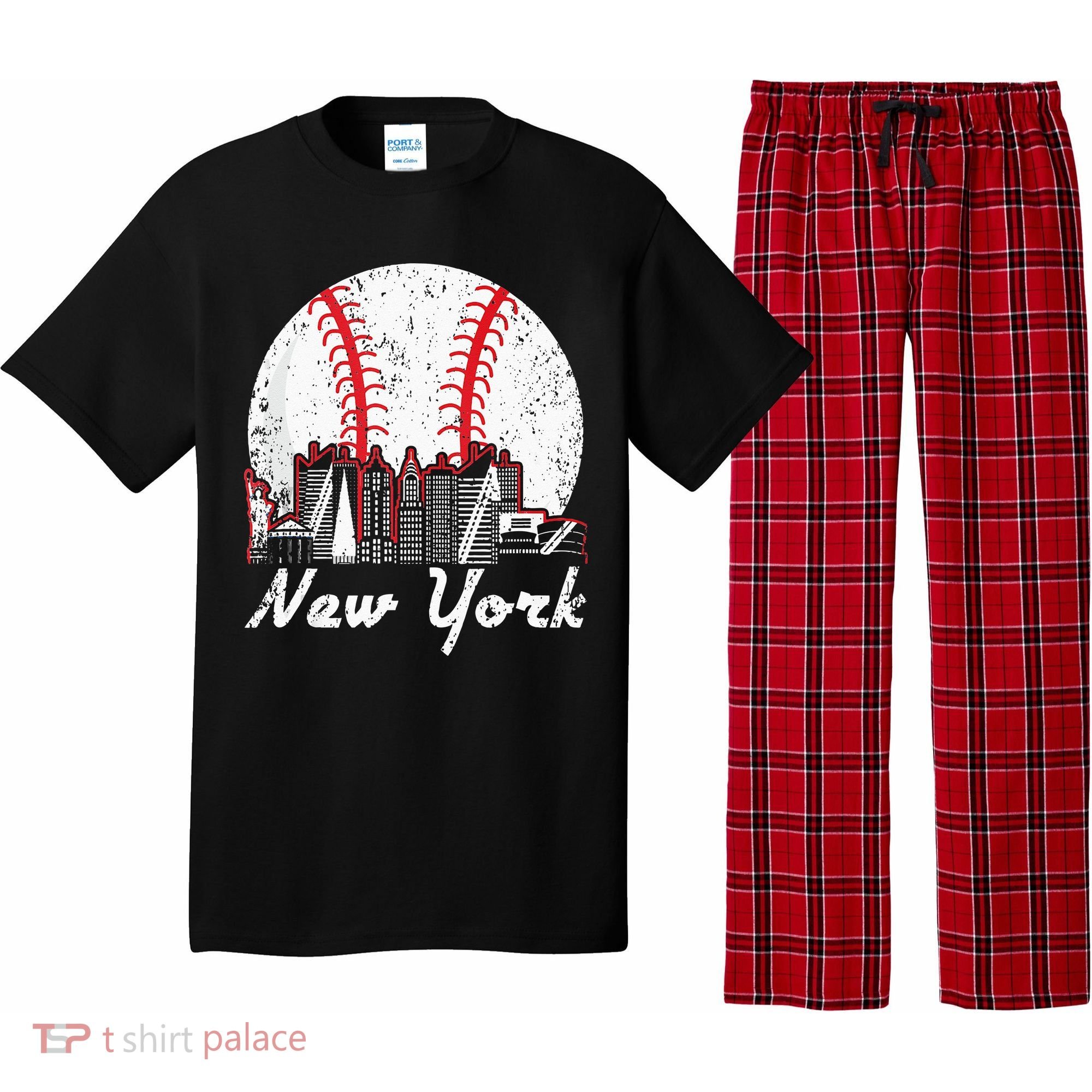 New York Baseball NY Pajama Set