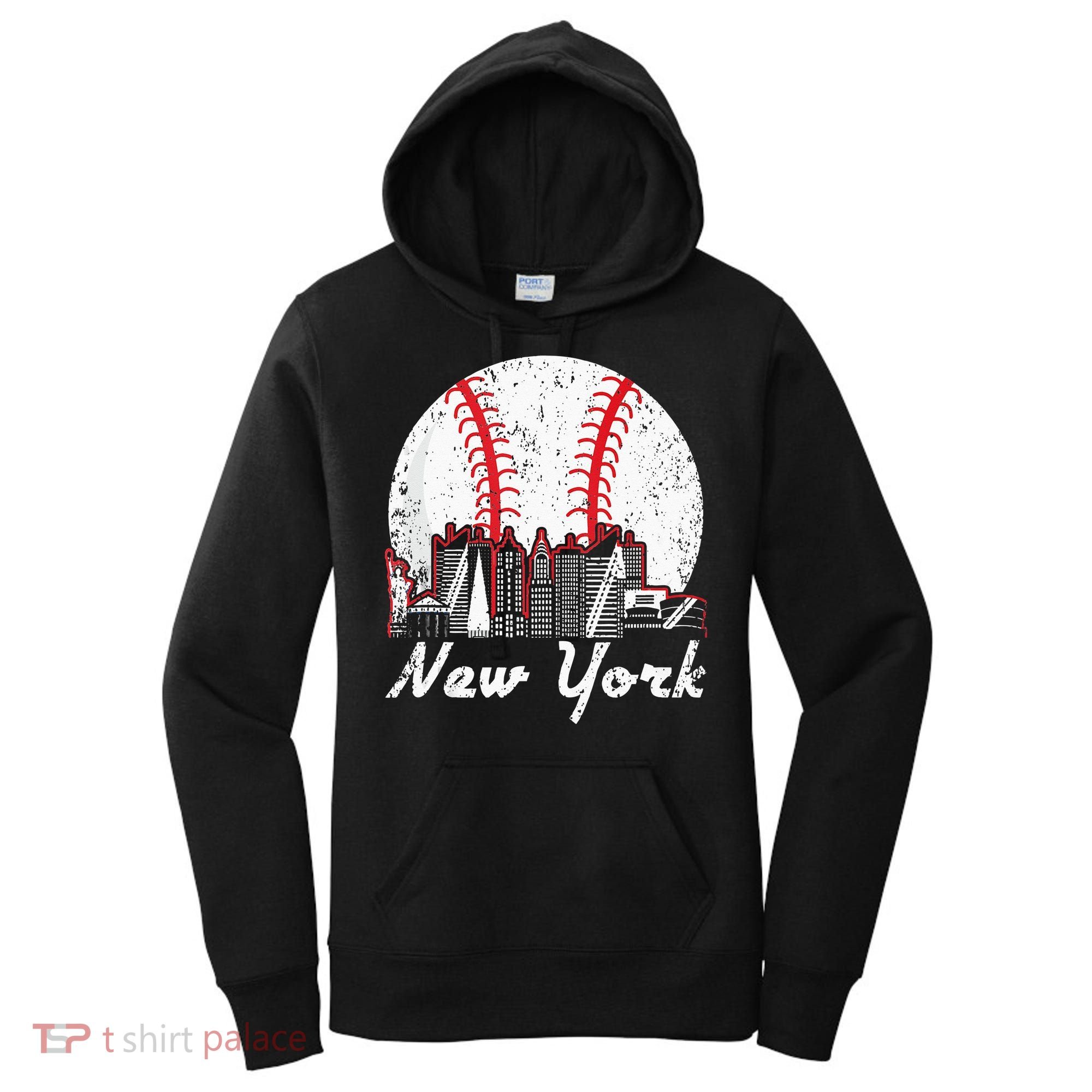 New York Baseball NY Women's Hoodie