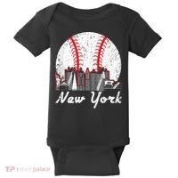 New York Baseball NY Baby Bodysuit thumb 0