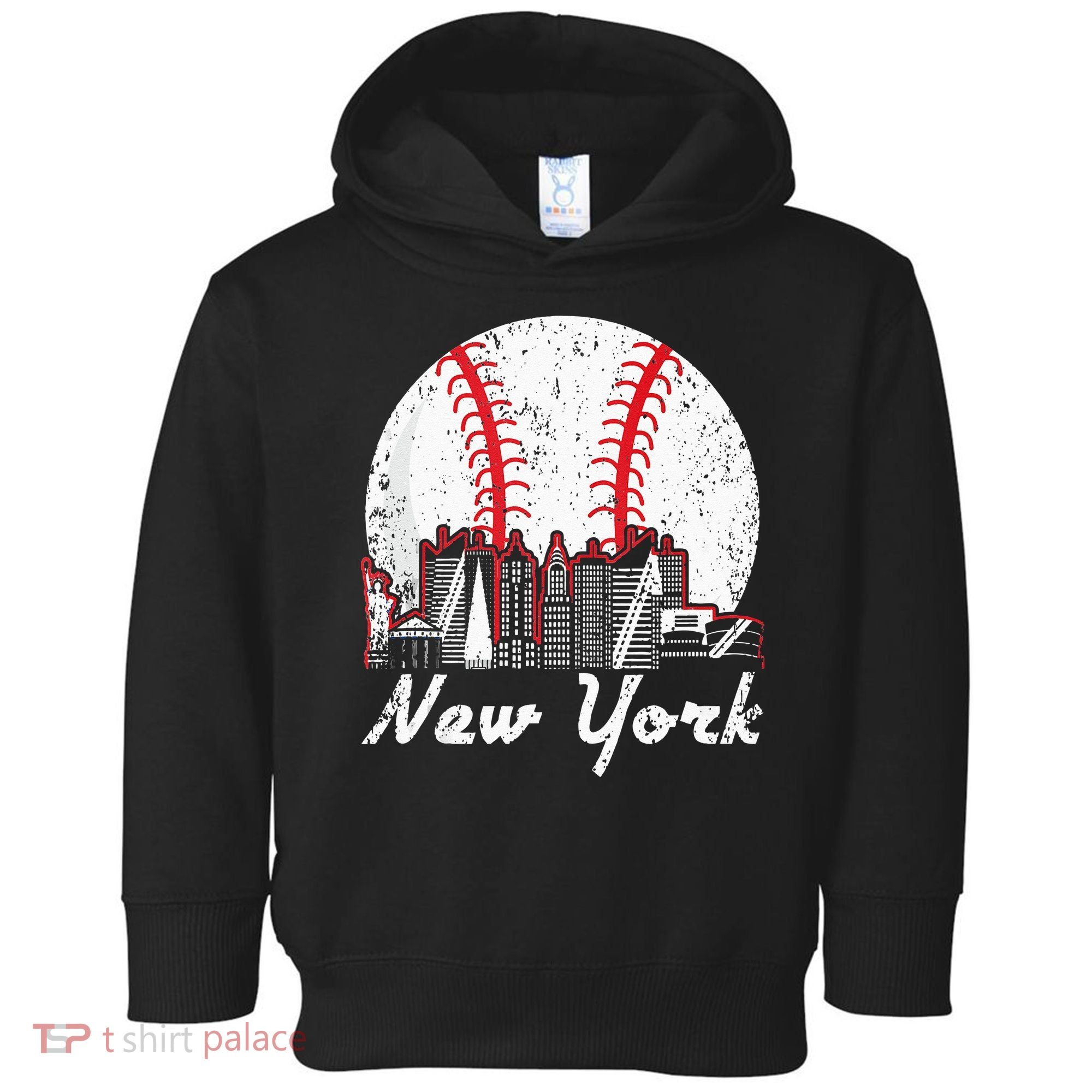 New York Baseball NY Toddler Hoodie