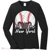 New York Baseball NY Women's Long Sleeve Shirt thumb 0