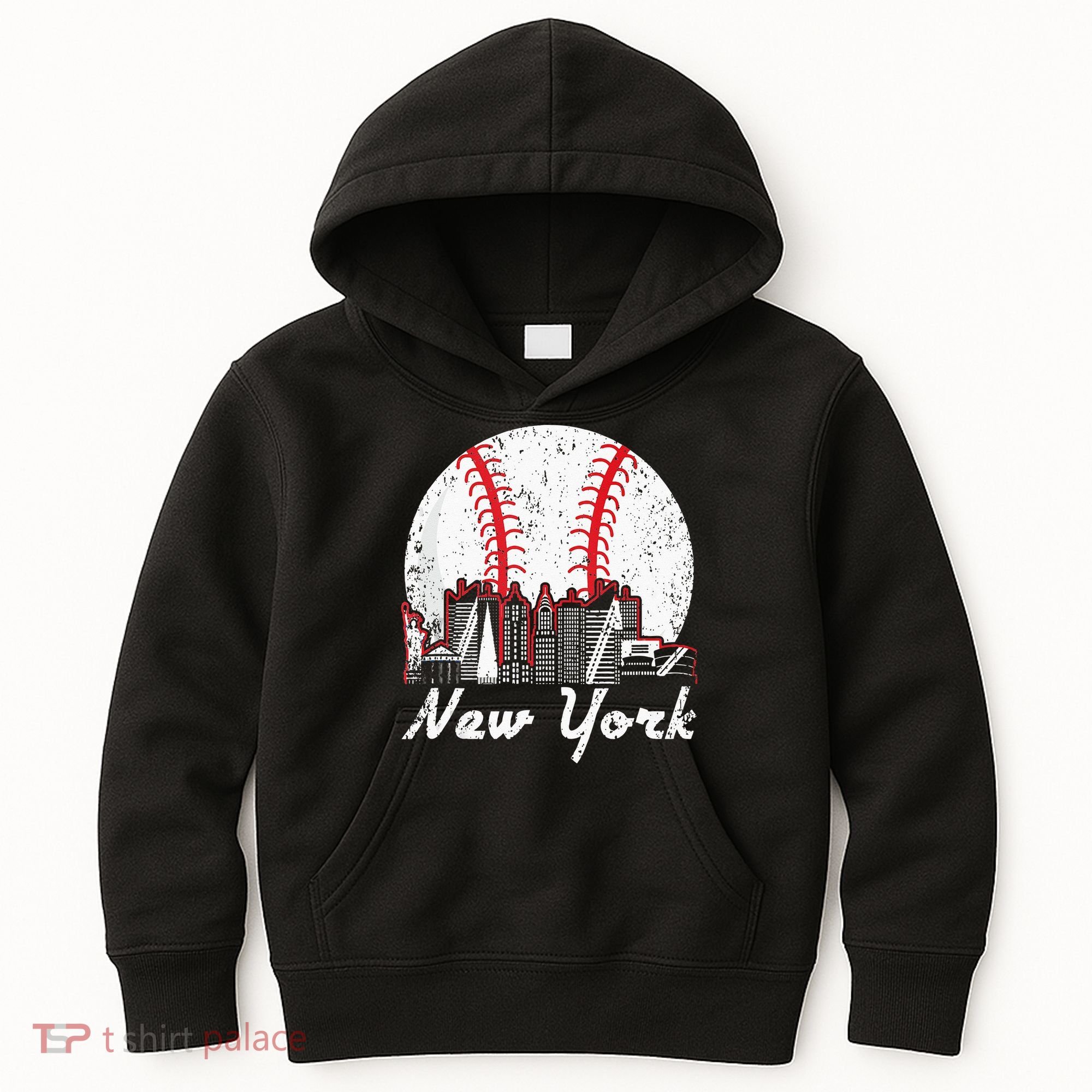 New York Baseball NY Kids Hoodie