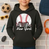 New York Baseball NY Kids Hoodie thumb 2