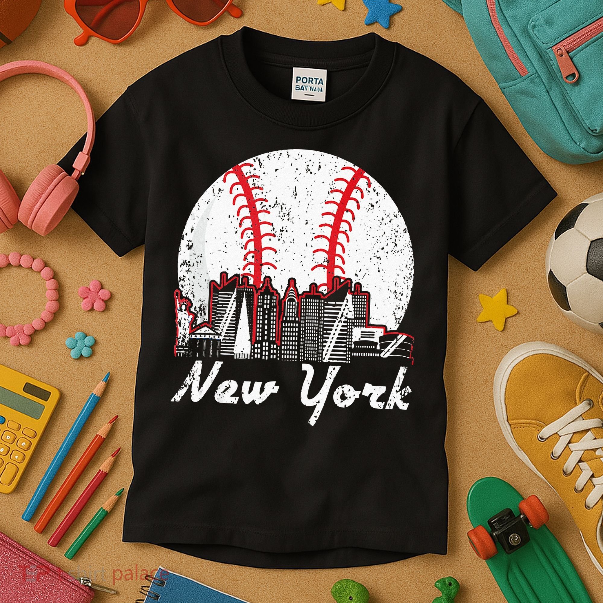 New York Baseball NY Kids T-Shirt