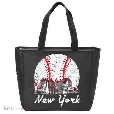 New York Baseball NY Tote Bag