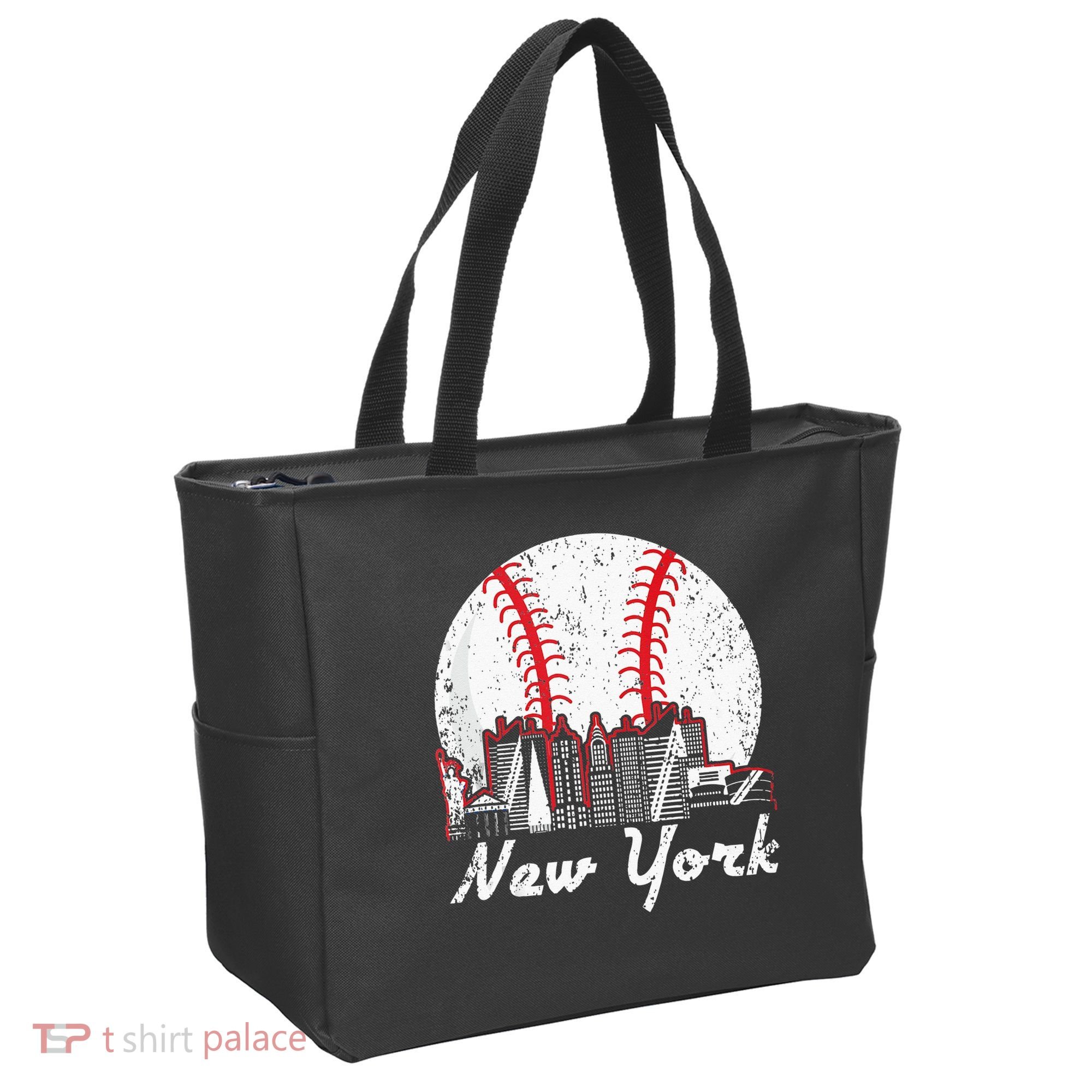 New York Baseball NY Tote Bag