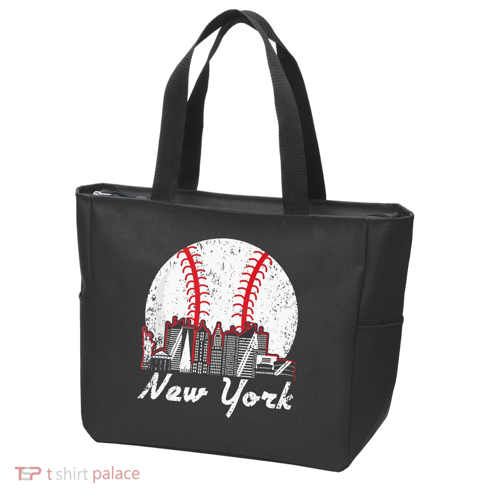 New York Baseball NY Tote Bag