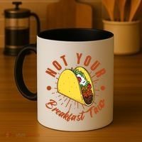 Not Your Breakfast Taco Coffee Mug thumb 4