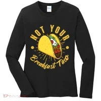 Not Your Breakfast Taco Women's Long Sleeve Shirt thumb 0