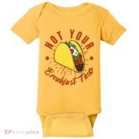 Not Your Breakfast Taco Baby Bodysuit thumb 0