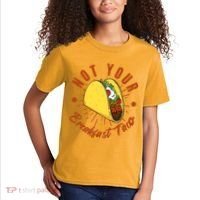 Not Your Breakfast Taco Kids T-Shirt thumb 2