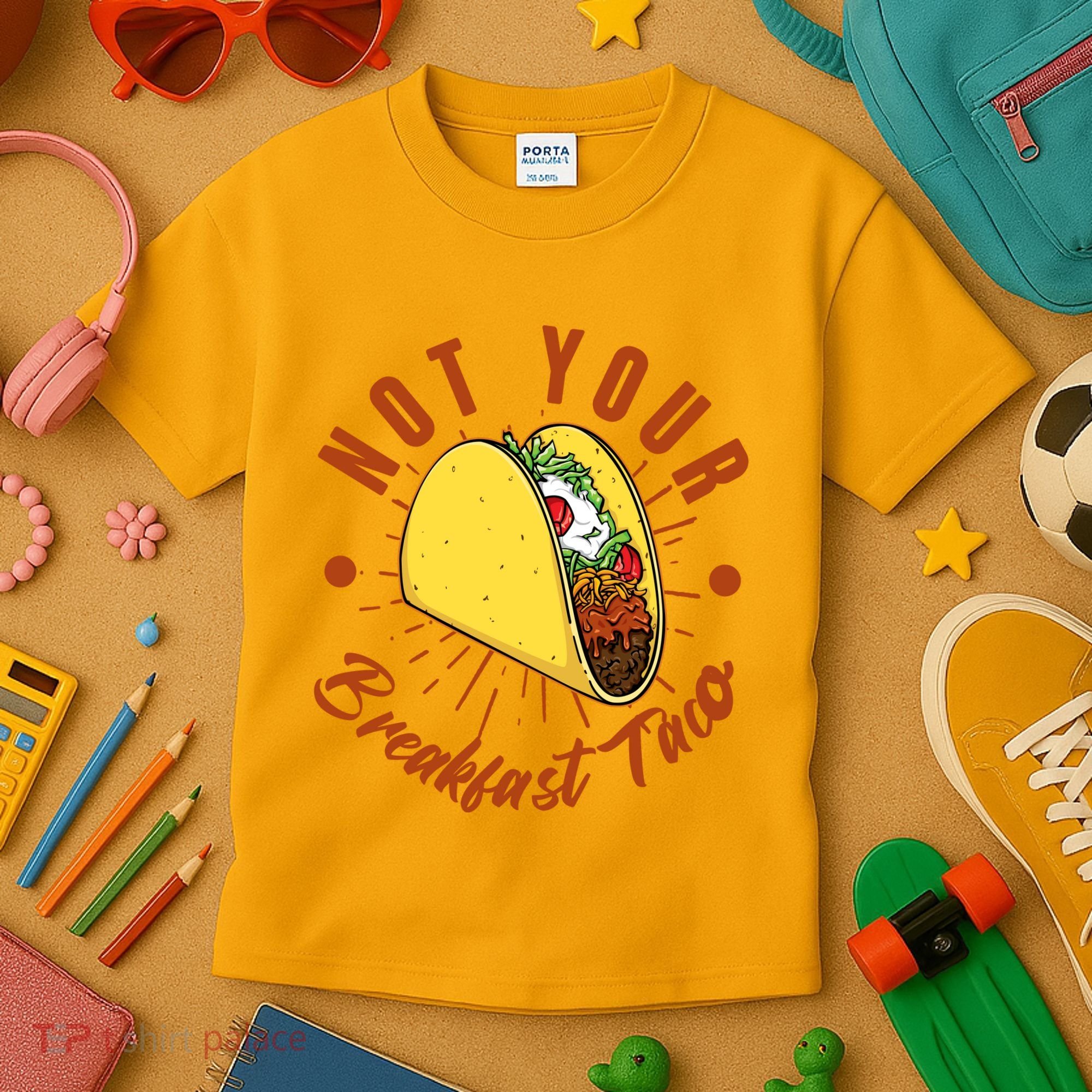 Not Your Breakfast Taco Kids T-Shirt