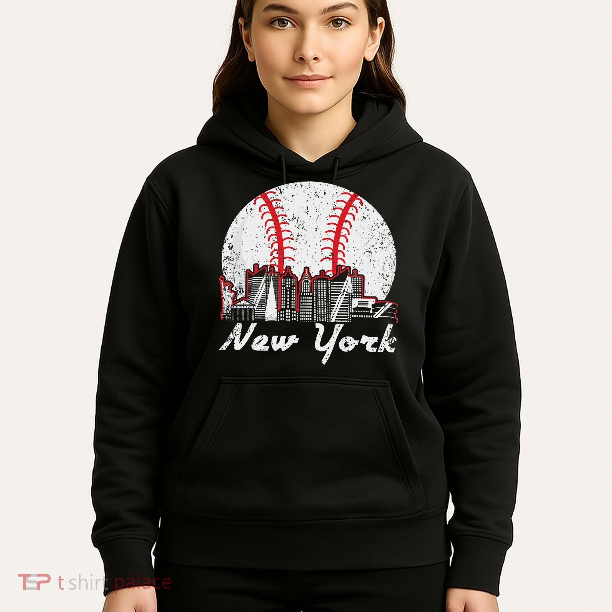 New York Baseball Ny Hoodie