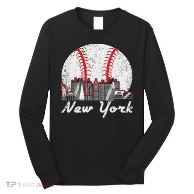 New York Baseball Ny Long Sleeve Shirt