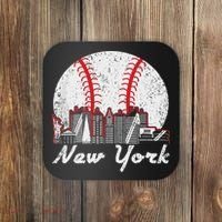 New York Baseball Ny Coaster thumb 0