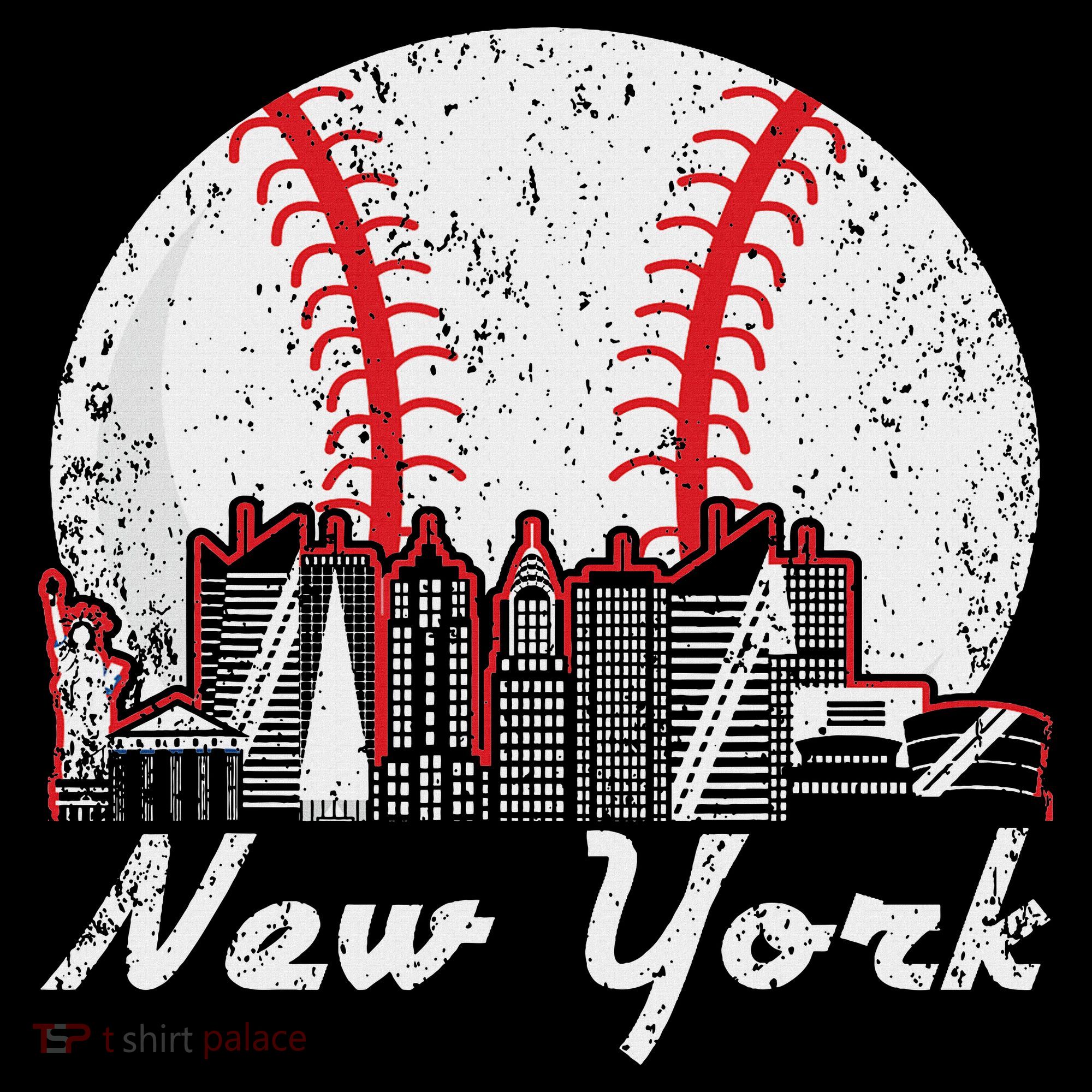 New York Baseball Ny Women's Hoodie