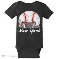 New York Baseball Ny Baby Bodysuit thumb 0