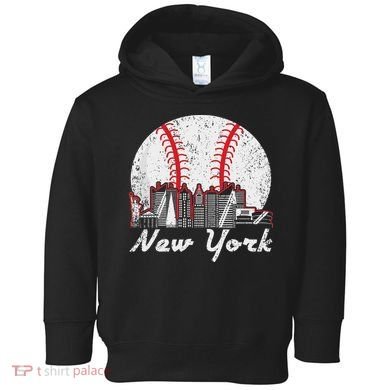 New York Baseball Ny Toddler Hoodie