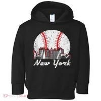 New York Baseball Ny Toddler Hoodie thumb 0