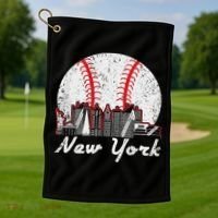 New York Baseball Ny Golf Towel thumb 1
