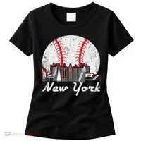New York Baseball Ny Women's T-Shirt thumb 0