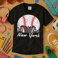 New York Baseball Ny Kids T-Shirt thumb 3