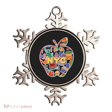 NYC Apple Doodle Ornament