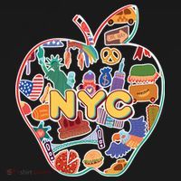 NYC Apple Doodle Ornament thumb 1