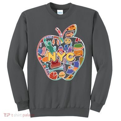 NYC Apple Doodle Sweatshirt